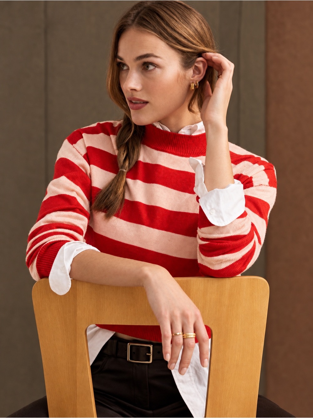 Scotch & Soda Striped Sweater